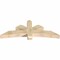 Ekena Millwork Davenport Rough Sawn Timber Gable Bracket, Douglas Fir, 72"W x 27"H x 6"D x 6"F, 9/12 Pitch GBW072X27X0606DAV00RDF - alternate 3